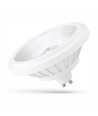 Spot LED GU10 14W AR111 - angle de diffusion 40°, blanc
