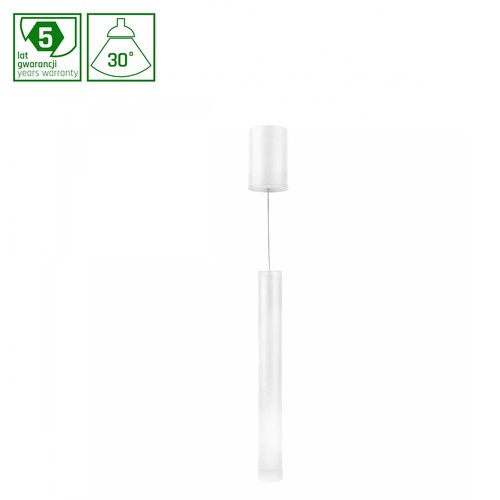 Plafonnier 11W HANGIT MULTIWAY S - 1070lm, 30°, blanc, réglable en hauteur, 2700K