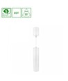 Hangit M 11W - Multivoies CCT 230V 30° IP20 74x300Base 80x110 Blanc, Hauteur Réglable
