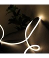 Tube Néon Flex 10m pour décoration intérieure - 230V, blanc chaud, kit complet Néon D16