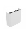 Applique murale 4W Luna haut/bas - IP54 extérieur, CCT, 3 couleurs, blanc, LED incl.