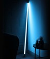 Tube Néon LED 120cm Vert Designer - Luminosité réglable, cordon inclus