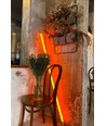 Tube LED Néon 120cm, Rose - Tube design, avec câble inclus