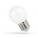 Ampoule LED E27 1W - G45, verre dépoli