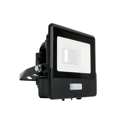 Projecteur LED 10W - Puce LED Samsung, lampe de travail, avec détecteur
