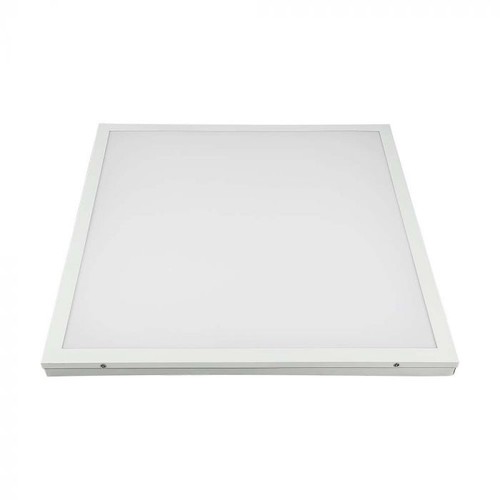 Panneau LED V-Tac 60x60 encadré - 36W, intégré dans un cadre blanc, pour montage direct
