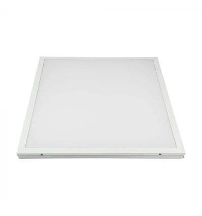 Panneau LED V-Tac 60x60 encadré - 36W, intégré dans un cadre blanc, pour montage direct
