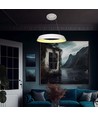 Lustre design LED 48W dimmable - Blanc, lumière douce, blanc chaud