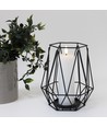 Bougie LED bloc 15 cm de haut, effet flamme, blanc - Ø5 cm, fonctionne avec télécommande, minuterie, cire véritable