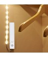 Ruban LED 1m 2,4W/m résistant aux éclaboussures - 6V DC, IP65, capteur PIR, batterie, 30 LED par mètre