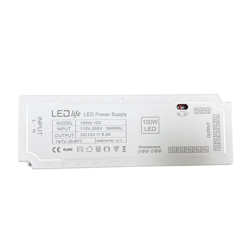 Alimentation LEDlife 100W pour spots encastrés - Pour spots Sono, Cabi et Reco, max. 12 spots