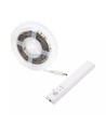Ruban LED 1m 2,4W/m résistant aux éclaboussures - 6V DC, IP65, capteur PIR, batterie, 30 LED par mètre