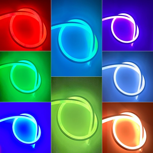 12W par mètre RGB 16x16 Neon Flex LED - 230V, IP67