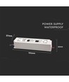 Alimentation 100W / 24V DC - 4.1A, IP65 étanche