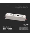 Alimentation 100W / 24V DC - 4.1A, IP65 étanche