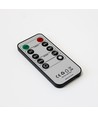 Set de 3 bougies LED sous verre Ø7,5cm, flamme vacillante - Avec télécommande et minuterie, 10/12,5/15cm de haut, véritable cire