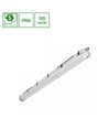 Réglette LED Gigant Pro 120cm 40W, câblage traversant - 150lm/W, étanche IP66, IK10