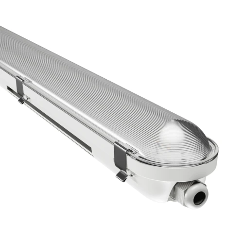 Réglette LED 150cm Gigant Pro 85W - Câblage traversant, 12750lm, 150lm/W, IP66 étanche, IK10
