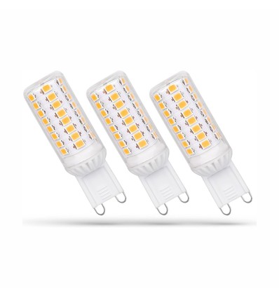 Pack de 3 ampoules LED G9 4,9W dimmables - Dimmable