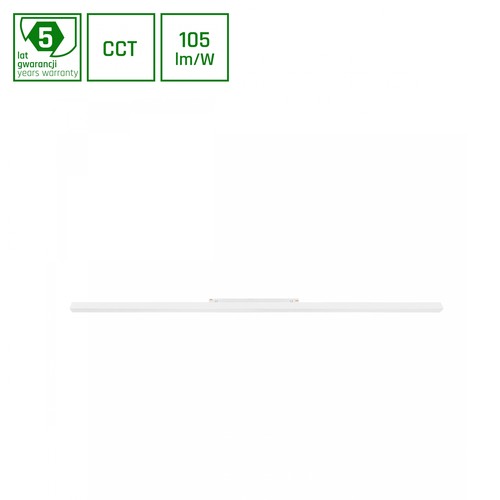 Spot sur rail 22W Line M SYSTEM SHIFT CCT pour 48V - 48V, 105lm/W, 90cm, RA90, blanc, garantie 5 ans