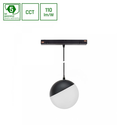 Spot sur rail 5W System Shift pour 48V - CCT, 48V, DC, série System Shift