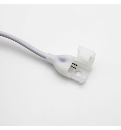 Connecteur pour 8x16 CLIP-ON 24V Neon Flex LED - Incl. bouchon de fin, IP67, 24V