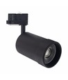Spot sur rail triphasé PAVA BASIC 20W - CCT réglable, 111lm/W, 20-45°, noir