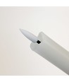 Pack de 3 bougies LED blanches, effet flamme - Ø2,2cm, Hauteur : 24,5cm, cierges, avec télécommande, minuterie