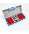 Lot de 10 bougies LED de Noël avec télécommande - Batterie, fonction minuterie, sans fil, support pour sapin de Noël