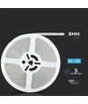 Ruban LED 5m 7,2W/m résistant aux éclaboussures - 12V DC, IP65, 120 LED par mètre