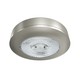Anneau de montage LEDlife Unni68 - Acier brossé, Ø6,8 cm