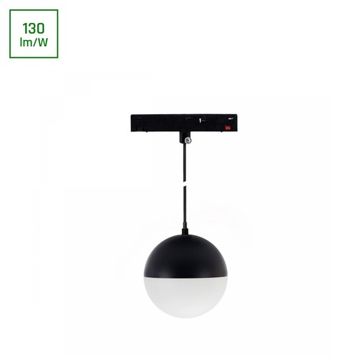 SHIFT Basic - Globe P, Suspension boule, 90mm, 10W, 4000K, Noir