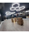 Kit complet LED Hexagone 168W RA95 5 sections - Connexion électrique incluse