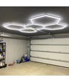 Kit complet LED Hexagone 168W RA95 5 sections - Connexion électrique incluse