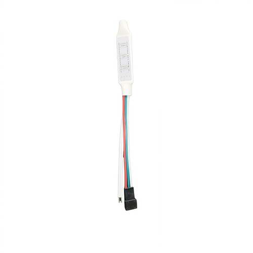 Mini contrôleur pour bande LED à effet lumière course - Contrôle par câble