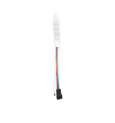 Mini contrôleur pour bande LED à effet lumière course - Contrôle par câble