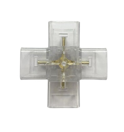 Connecteur en X pour LED Hexagone