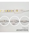 Bande lumineuse étanche 5 m pour carrière équestre (Type X-2) - 230V, IP67, 1300 lm/m, 10W/m, coupable tous les 10 cm