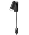 Applique murale Ego LED 4,5W en noir, Nielsen Light