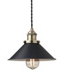 Suspension NEKSØ E27 en Laiton/Noir - Nielsen Light
