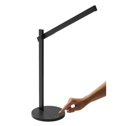 Lampe de table LED Edge avec variateur tactile et chargeur USB - Nielsen Light