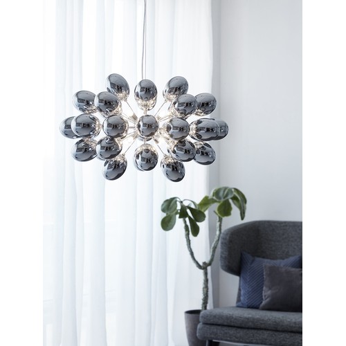 Plafonnier Astralis G9 Aspect Argent - Nielsen Light