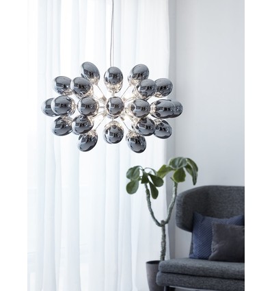 Plafonnier Astralis G9 Aspect Argent - Nielsen Light