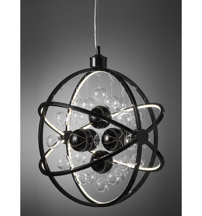 Suspension Galaxy Lampe 20W Dimmable en Noir - Nielsen Light