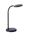 Lampe de bureau LED flexible Tulipe 3,2W en noir - Nielsen Light