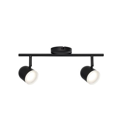Plafonnier LED Hall 8,4W en noir - Nielsen Light