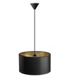 Suspension Isabella Castillo Ø40 Lampe E27 en Noir/Or - Nielsen Light