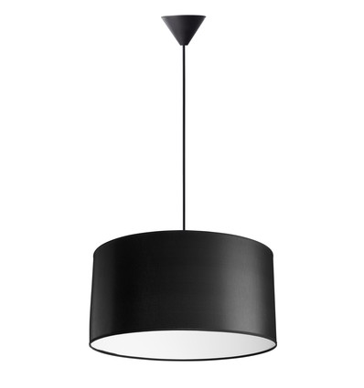 Lampe Suspension Isabella Castillo Ø50 E27 en Noir/Blanc - Nielsen Light