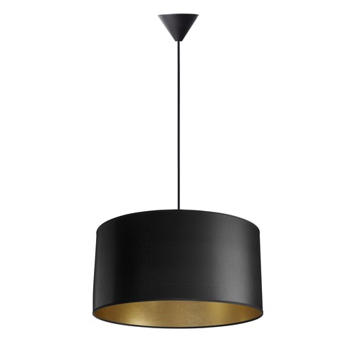 Lampe Suspension Isabella Castillo Ø50 E27 en Noir/Or - Nielsen Light