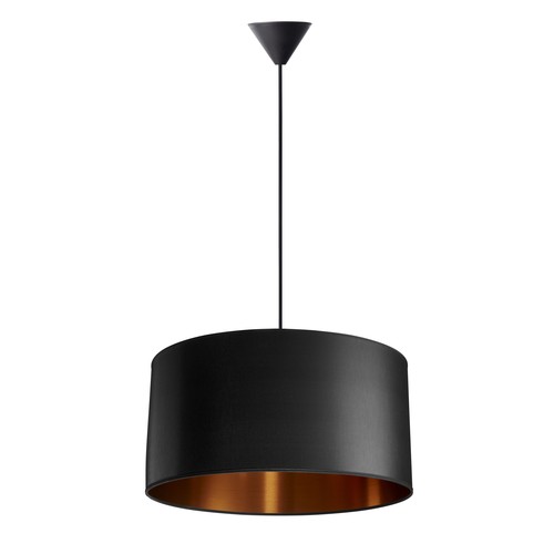 Lampe Suspension Isabella Castillo Ø50 E27 en Noir/Cuivre - Nielsen Light